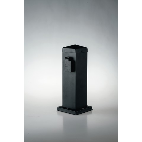 Intec Station zunanji stebriček s pokrito vtičnico IP44 300 x 80 x 80