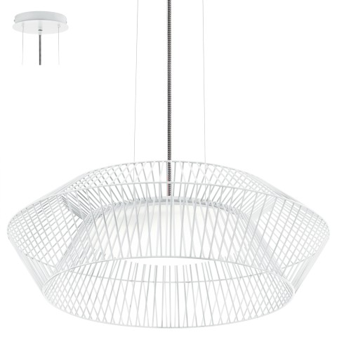 Eglo Piastre viseča svetilka &Oslash; 580 ↕ 1100