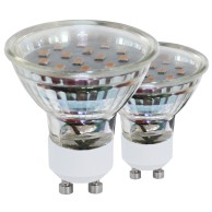 Eglo LED sijalka GU10 3 W 3000 K 2 SET