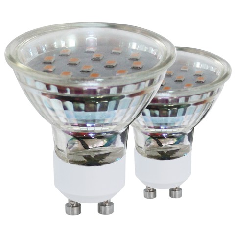 Eglo LED sijalka GU10 3 W 3000 K 2 SET