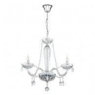 Eglo Glass Chandelier viseča svetilka Ø 540 ↕ 1100