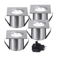 Paulmann Special Line Mini Basic vgradna svetilka ↔ 44 ↕ 45 Ø izreza 35 IP65 4 SET